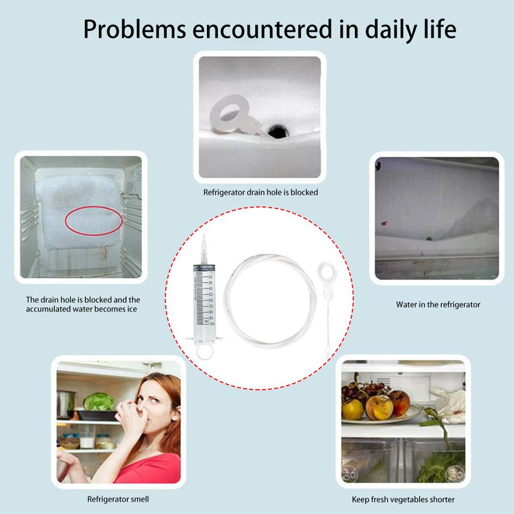 Fridge Water Line Repair Kit Frozen Water Line Tool Refrigerator Drain Hole Dredging Tool For Unfreeze Your Refrigerator