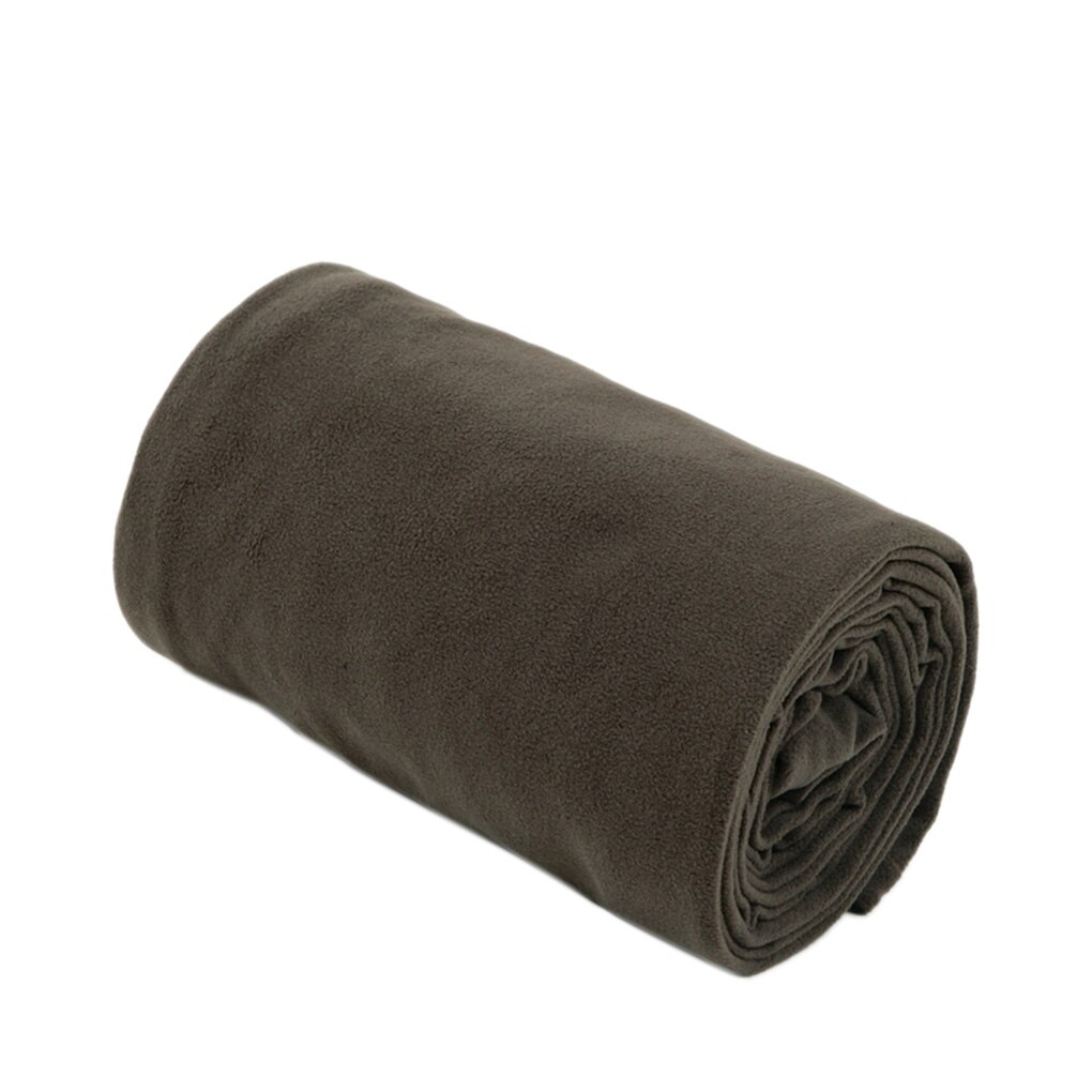 Ultralichte Polar Fleece Slaapzak Draagbare Outdoor Camping Tent Bed Reizen Warme Slaapzak Liner Hotel Isolatie Liner: Donker Kaki