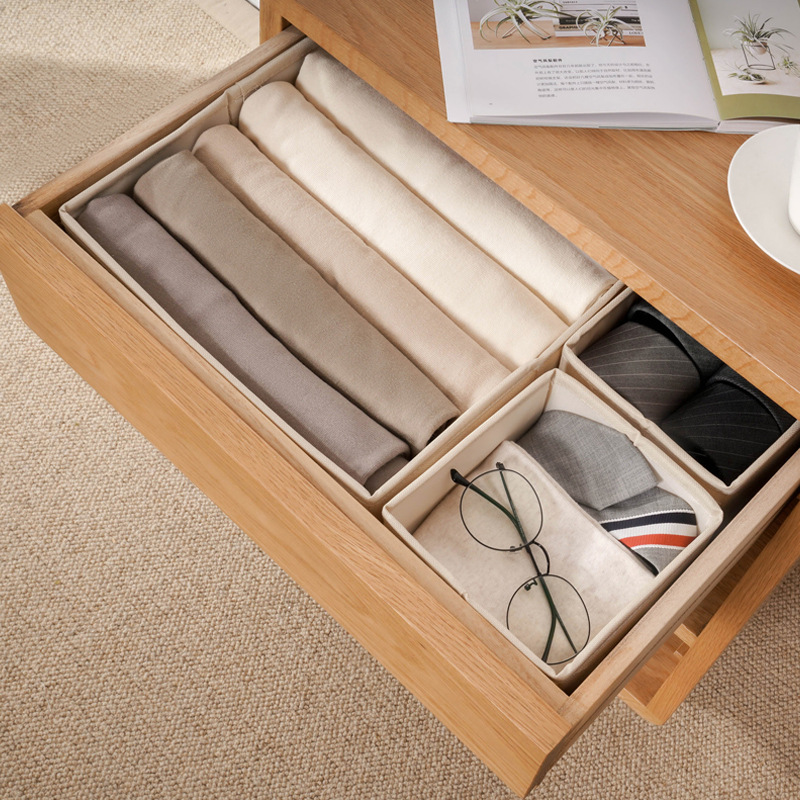 Kreative Haushalt Kleidung Schublade Kasten Unterwäsche Sortierung Speicher Kleiderschrank OrganizerHousehold Lagerung Schublade Teiler
