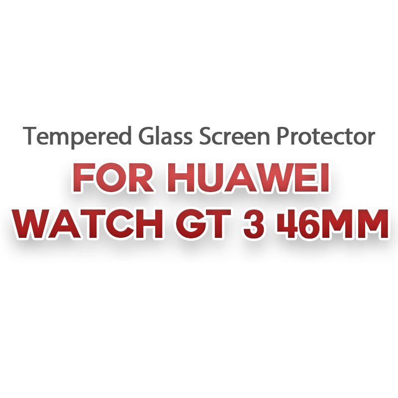 Härdat glas för huawei watch  gt 2 3 runner 46mm smart watch genomskinlig skärmskyddsfilm tillbehör för huawei  gt2 gt3 46mm: Gt 3 46mm / 5 st