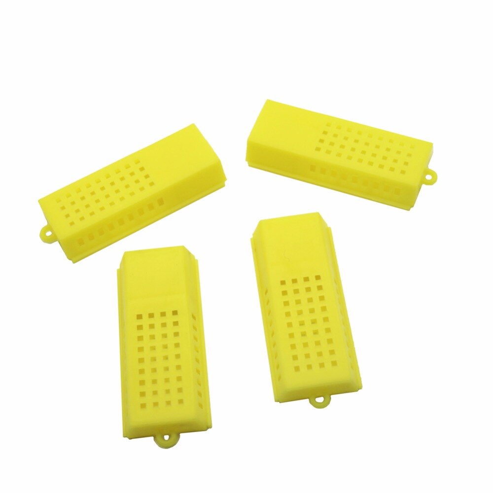 Protection Queen Bee Cage Bee Tools Bee transport cages Farm Beekeeping Equipment Queen bee rearing device 50 Pcs: Gold