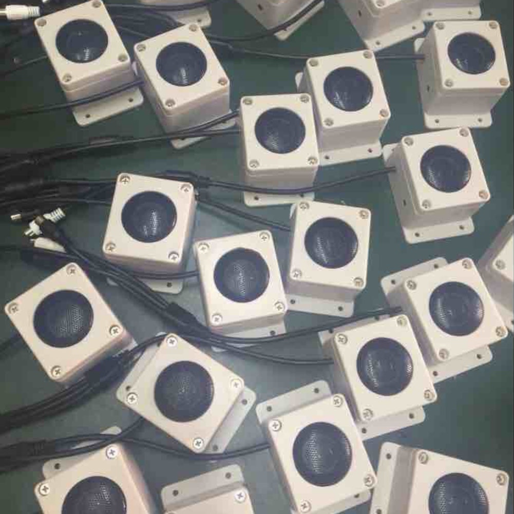 Cámara de seguridad de Interfono para el hogar altavoz para exteriores micrófono protección portátil electrónica sonido accesorios de dos vías impermeable