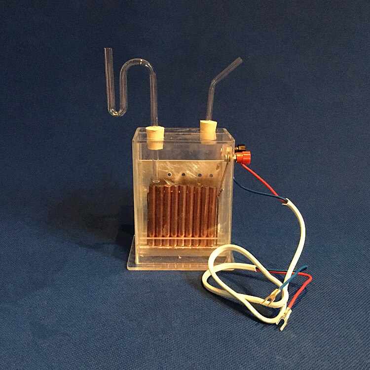 10*8*12cm Vertical Diaphragm Electrolyzer Chemical Laboratory Equipment Teaching Equipment Classroom Supplies