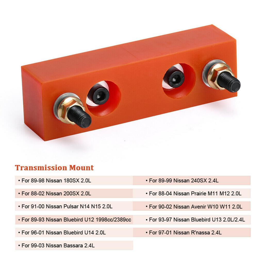 Polyurethane Engine Transmission Mounts For Nissan 180SX 200SX 240SX Part