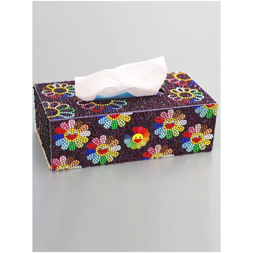 Diamond Embroidery Tissue Box 5D DIY Handmade Diamond Painting Mosaic Home Wedding Decoration Crafts