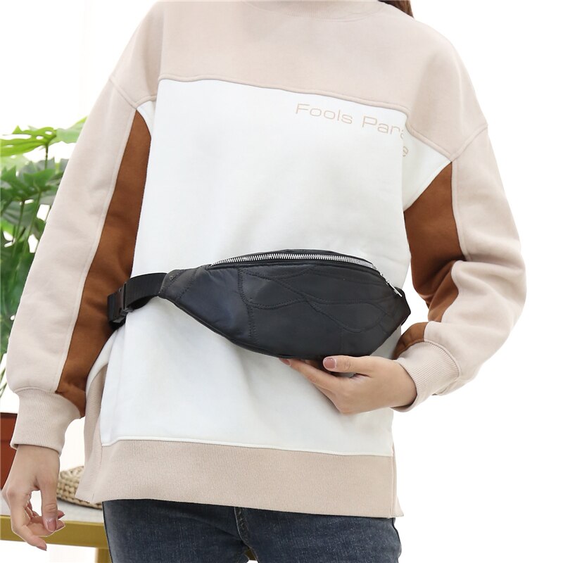 Frauen fanny Pack Hologramm Taille Tasche PU Leder Strand Reise Banane Hüfte miserabel Postleitzahl Waistbags Gürtel Tasche für Mädchen