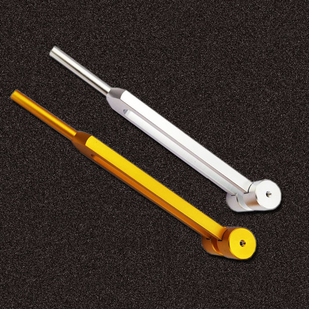 Tuning Fork 128 Hz With Bead Base For Ultimate Healing And Relaxation Aluminum Alloy Acoustic Tuning Fork