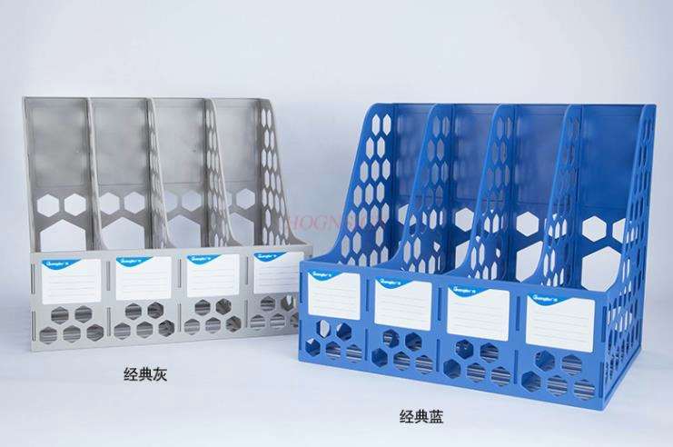 learning stationery Quadruple file box / data rack / office table file basket office supplies file storage
