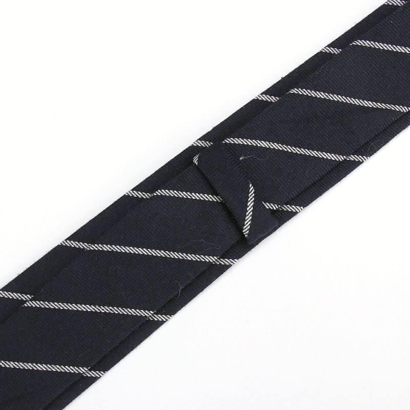 Moda męska diament sprawdź sztuczna tkanina z garnitur w paski chudy krawaty mężczyźni małe krawaty projektant krawat jednolity krawat