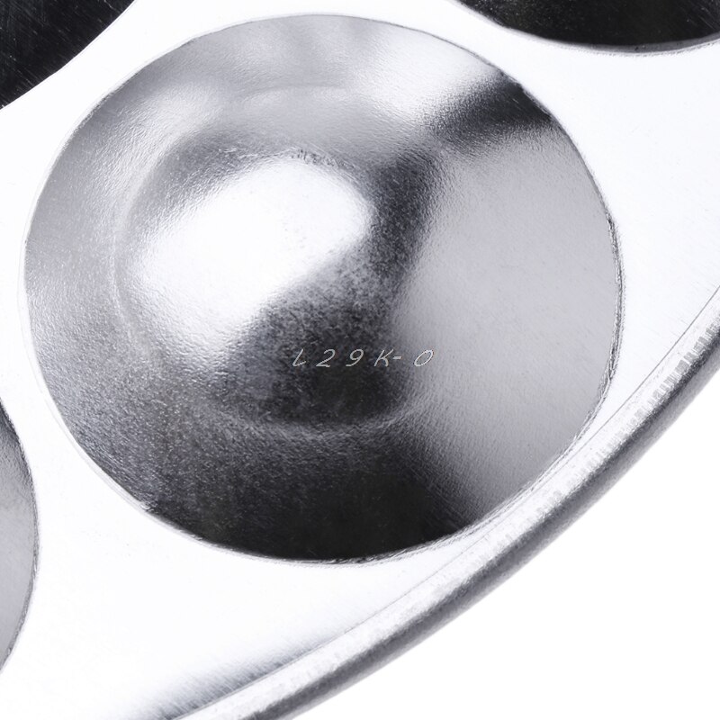 Olie Verf Palet Plaat Aluminium Ronde Olie Verf Palet Art Kleur Mengen Plaat Met 10 Groeven Art Supplies