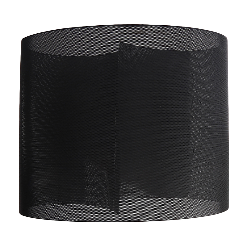 Filtro antipolvere PVC nero ventola per PC custodia antipolvere coperture antipolvere a rete per computer