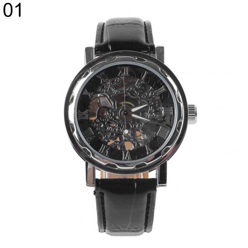 Skeleton Horloges Mechanische Automatische Horloge Mannen Sport Klok Casual Business Polshorloge Relojes Hombre: Hollow