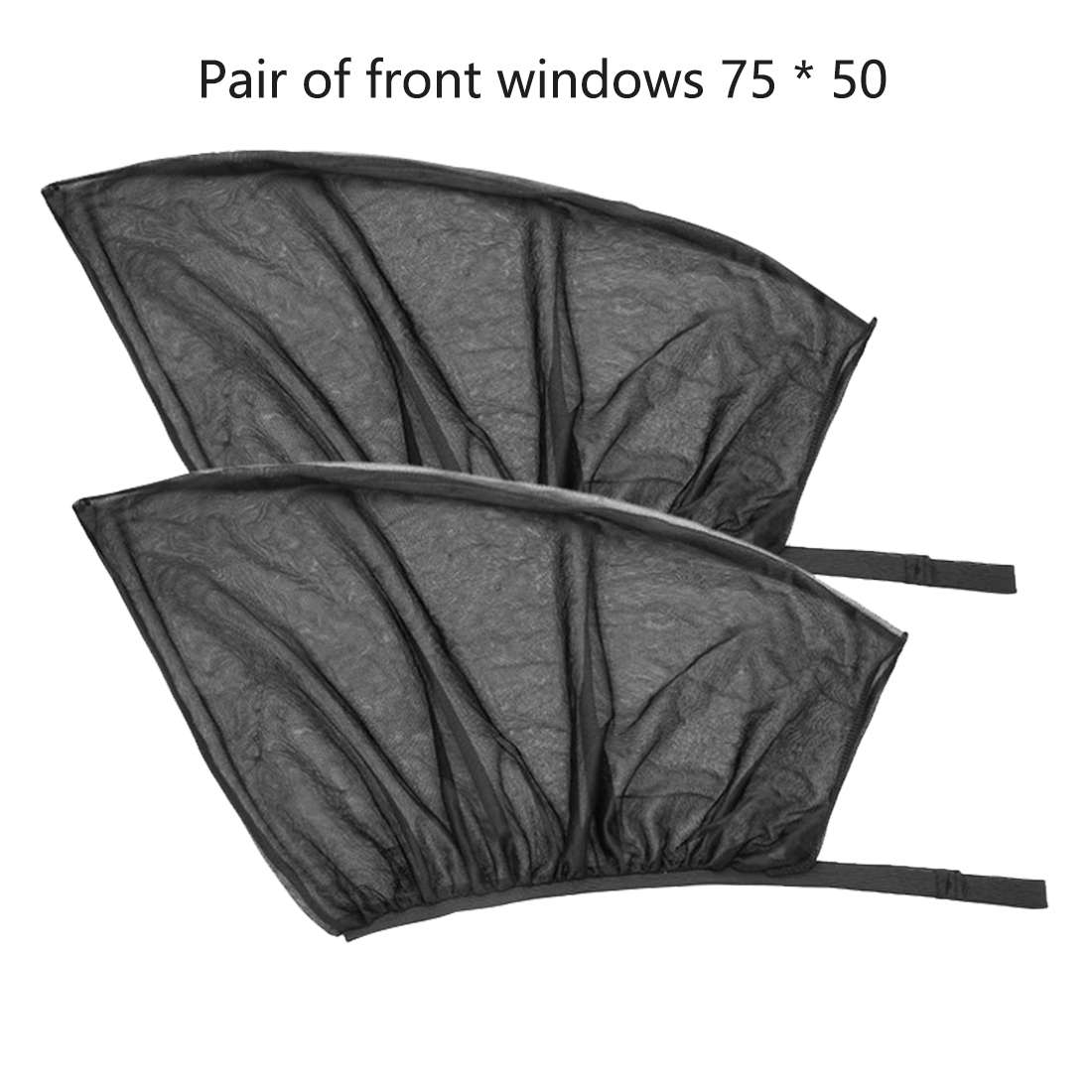 Parasol retráctil para ventana de coche, visera retráctil para coche, panel de instrumentos para coche, cubierta para ventana, parabrisas de coche, cubierta interior UV: 75cm-Front window 