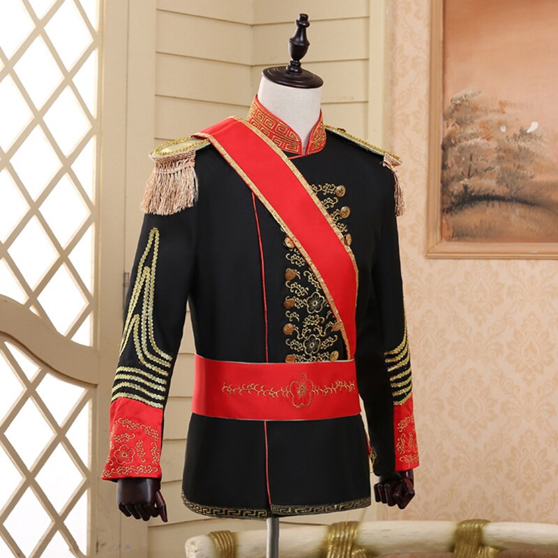 Renaissance hommes roi Prince fête Cosplay Costume veste pantalon ensemble complet Halloween