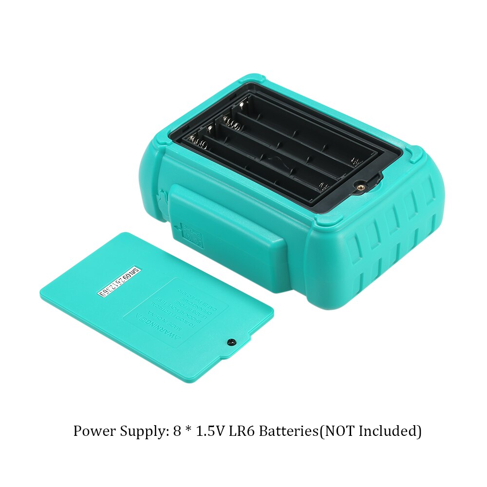 Digital Insulation Resistance Tester Megohm Meter Megohmmeter Megger DC250V/500V/1000V AC750V Lightweight Wide Range LCD