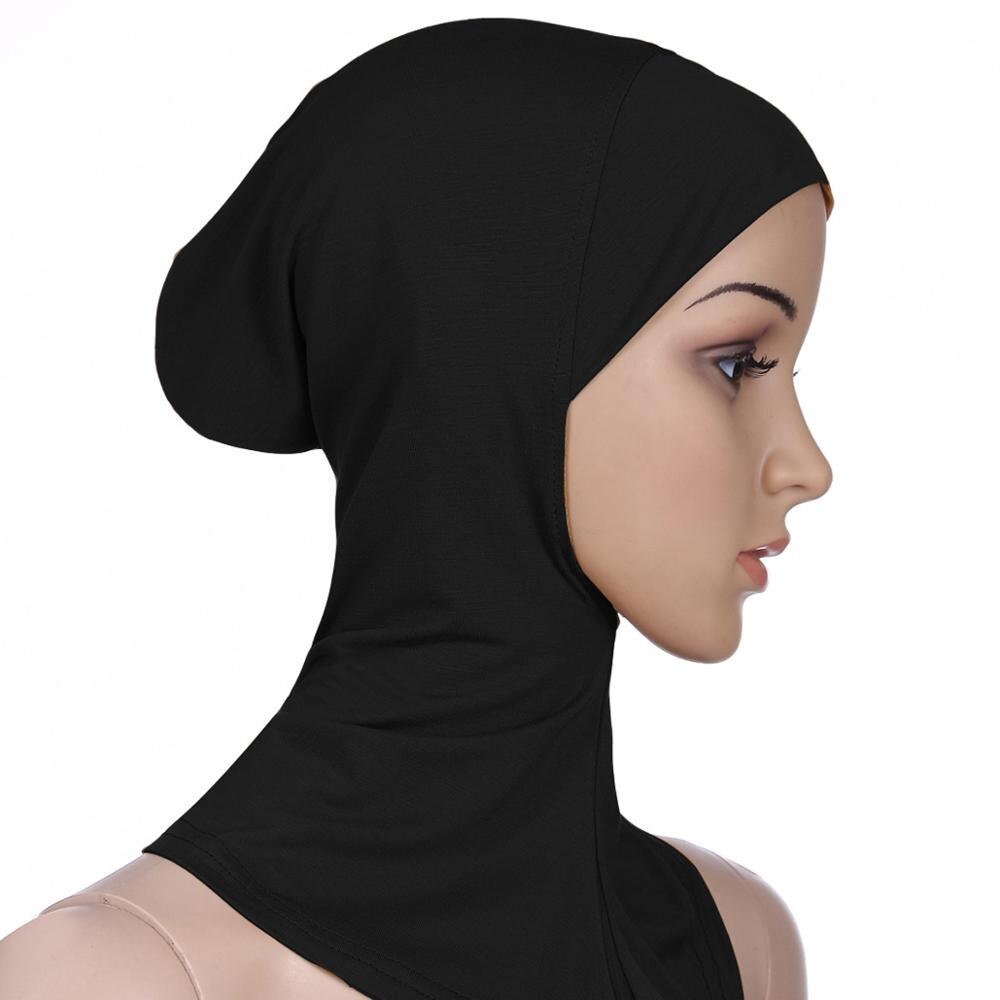 PEIFU-gorro de baño Hijab interno para Mujer, Turbante elástico islámico musulmán, Turbante envolvente para el capó, gorros de baño para Mujer