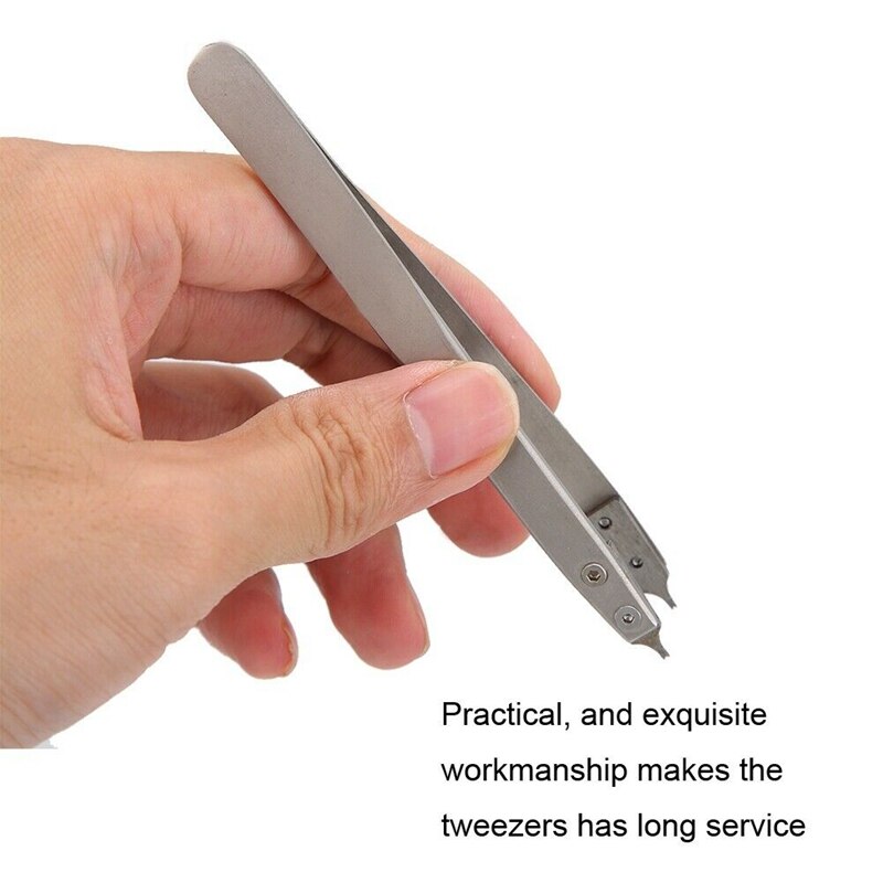 Tweezer Type Metal Watch Spring Bar Remover with V... Grandado