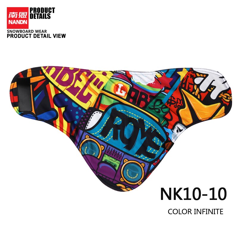 Kreatywny wiatroszczelna odkryty polar termiczna chustka pół twarzy szalik ochrona UV maska narciarska szyi cieplej pokrywa zima Snood Unisex: NK10-10