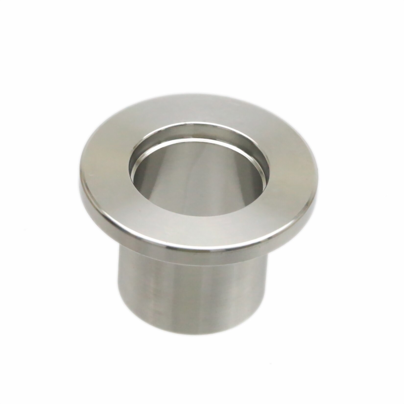 ISO-KF16 NW/KF-16 Vacuum Weld Flange Socket Fitting (Length 20mm) Stainless Steel 304