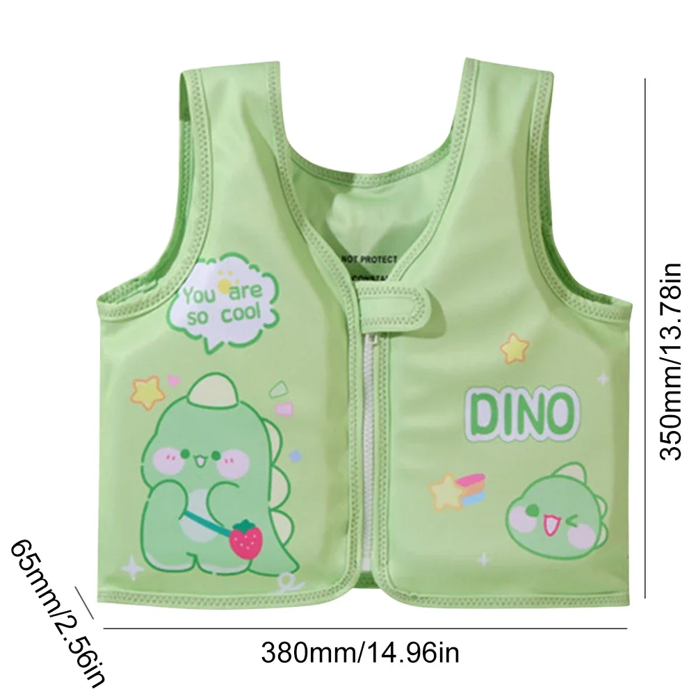 Baby Life Jacket 3D Cute Swimming Vest for Children Buoyancy Floating Vest Swimming Vest Float Child Life Jacket Pool Swimwear: WHITE