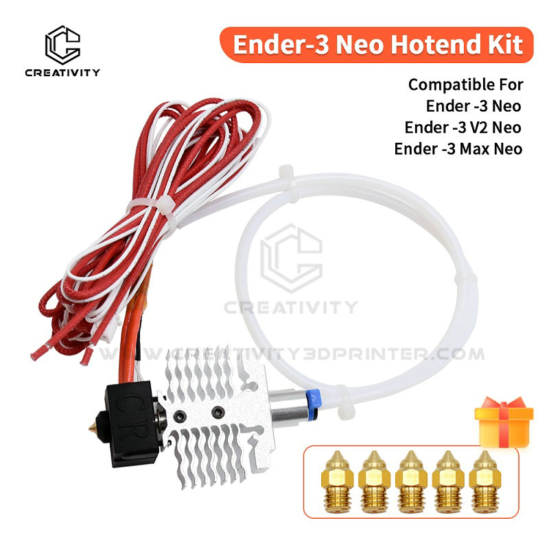 Hotend Kit For Ender 3 V2 Neo Original Replace 3D Printer End Extruder J-Head Fit Ender-3 Neo,Max Neo 3D Printer Accessories