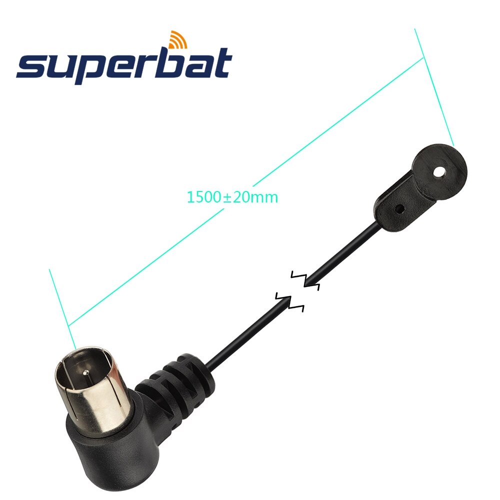 Superbat FM Antenna Indoor 75 Ohm UNBAL 1.5M 22AWG... – Grandado