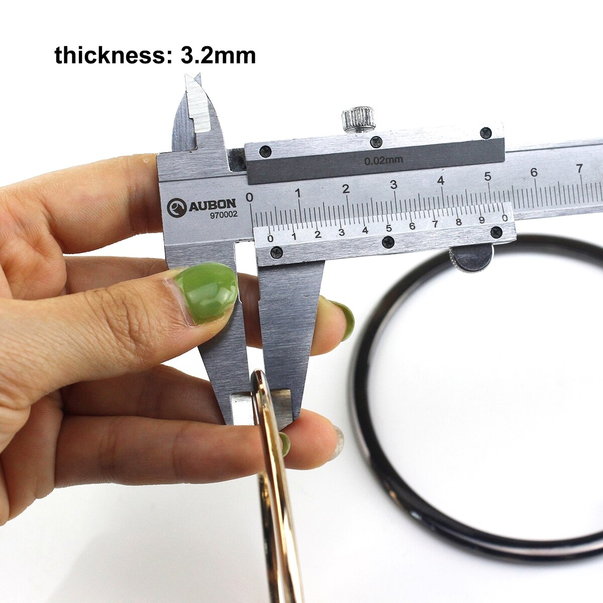 1x junta tórica sólida de Metal, Asa de Metal, correa de repuesto para bolso de mano, accesorios de Hardware de DIY, 90mm, CLOXY