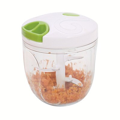 Cortador de vegetales Manual multifuncional, rebanador redondo de mandolina, dispositivos de cocina, accesorios para patatas, queso: white 900ML