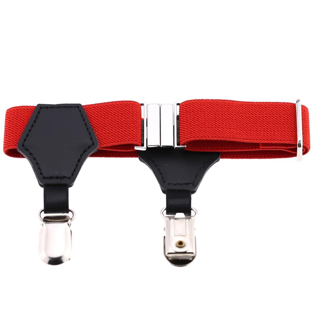 1 par de ligas ajustables para hombre, elásticas, para evitar que se caigan, accesorios para calcetines