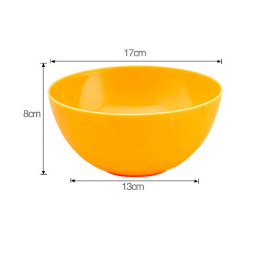4 Stuks Kom Multifunctionele Ronde Kleurrijke Lichtgewicht Plastic Servies Servies Voor Kinderen Kinderen