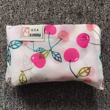 Vikbara praktiska shoppingkassar återanvändbar väska återvinningsförvaring handväskor tryck: 11