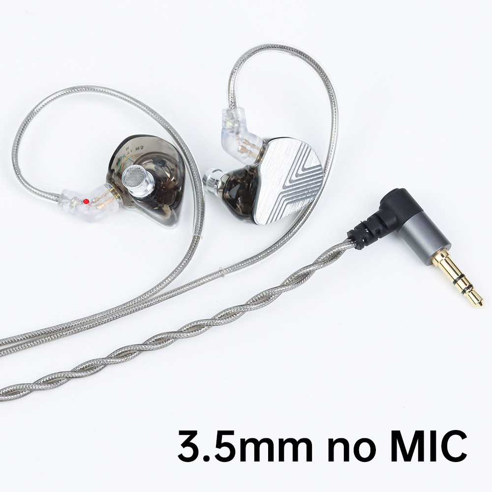 Artti tr1 1dd 1ba neuer Hifi-Kopfhörer in-Ohr-Kabel iems 10mm Beryllium beschichteter Monitor-Kopfhörer 3,5mm/Typ C Mikrofon abnehmbares Kabel: Blau