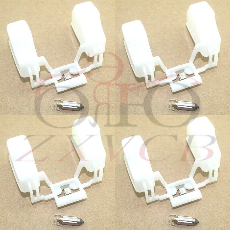 4pcs For GSX-R750 GR75A 1985-1987 GSXR750 GSXR 750 GR 75A Motorcycle Carburetor Repair Kit Oil Cup Float