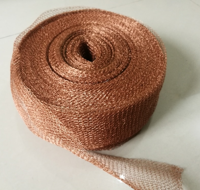 Koper Mesh voor destillatie Koper verpakking lengte 0.5 150 m breedte 10 cm draad diameter 0.25mm T2 Koper