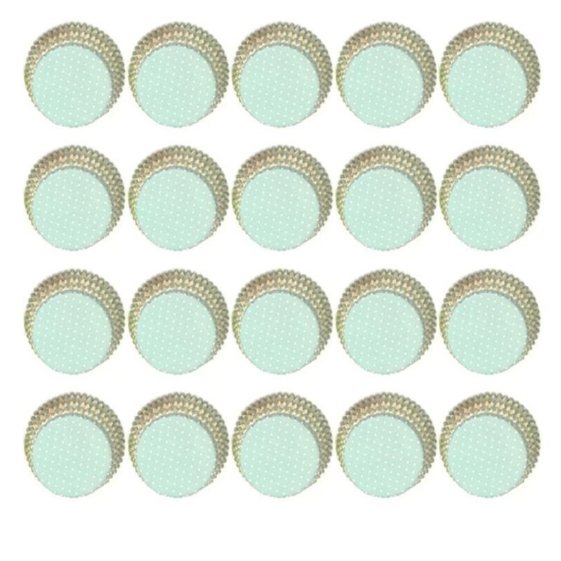 100Stck Regenbogen Cupcake Papier Liner Muffin Fällen Tasse Kuchen Deckel Backblech Küche Zubehör Gebäck Dekoration Werkzeuge: Stil4
