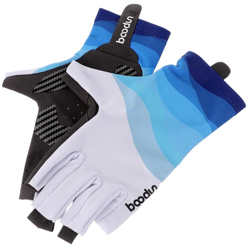 1 Pair Sun Protection Half-Finger Gloves Breathable Gloves For Sailing Cycling Outdoor Fishing Riding Camping Supplier