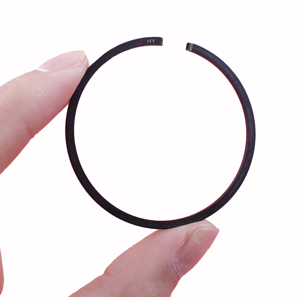 2 stücke Kolbenringe 1,2mm x 39mm 40mm 41mm 41,5mm 42mm 42,5mm 43mm 44mm 44,7mm Für Kettensäge Trimmer Gebläse Motor Motor Teile