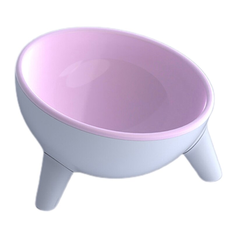 J2FB Welpen Bowl Essen Schalen Nicht Slip Dog Dish Tiernahrung Schalen Stress Relief: Cherry powder