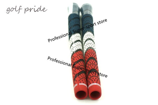 Original Golf Grips Patriot Grips Universal Rubber Golf Clubs Driver Woods Irons Wedges Grips 3 colors 10pcs/lot: Dark blue red