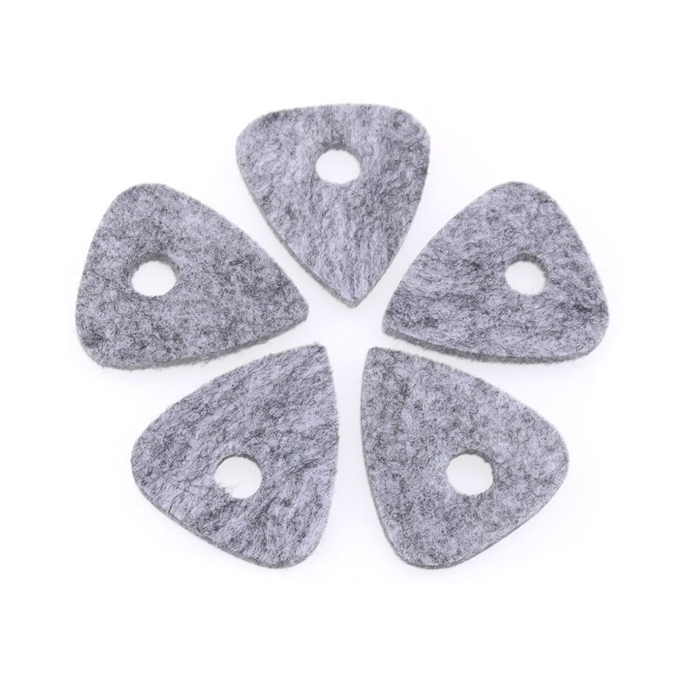 Ukulele plockar skicklig tillverkning filt ukulele plockar mjuka plectrum musikinstrument tillbehör