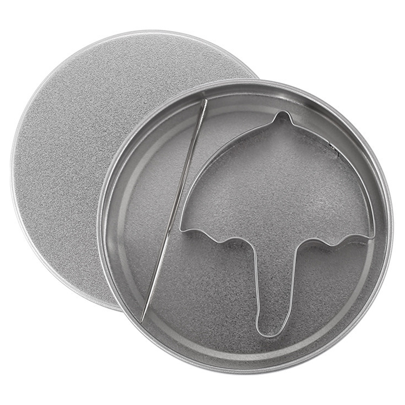 Dalgona Cookies Making mold Kit Stainless Steel Cookie Cutters Biscuit Molds for Making Desserts Puddings Jelly: Light Grey