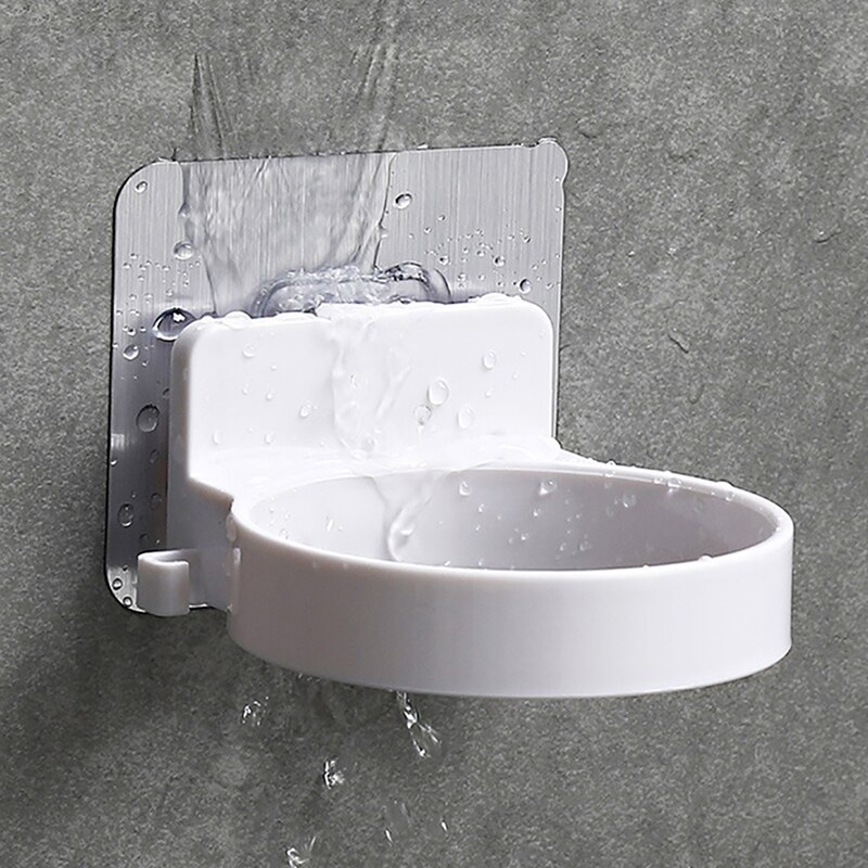 1Pcs Muur Gemonteerde Föhn Houder Opslag Abs Rack Föhn Stijltang Salon Houder Plank Badkamer Organizer plank