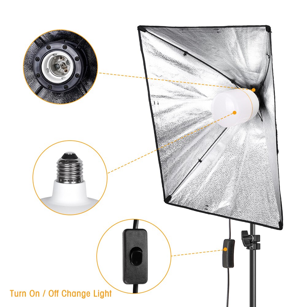 2-Kleur Temperatuur Fotografie Led Verlichting Lampen Hoge Heldere 135 Watt E27 Base Voor Fotografische Foto Video Studio