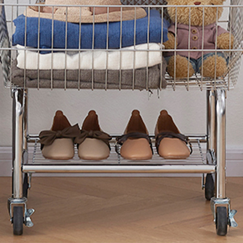ALWAYSME Roll Draht Wäsche Warenkorb