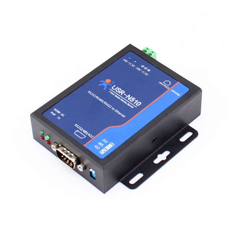 Industrial Serial Ethernet Converter Serial Server Device Supports Watchdog Modbus RTU to Modbus TCP