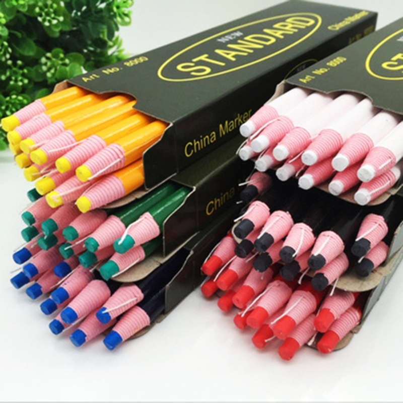 Marker-Set, Fett, abziehbare Buntstifte für Kinder, Wachs, China, Zeichenstift, Markierung, Färbung, farbige Marker für Kinder