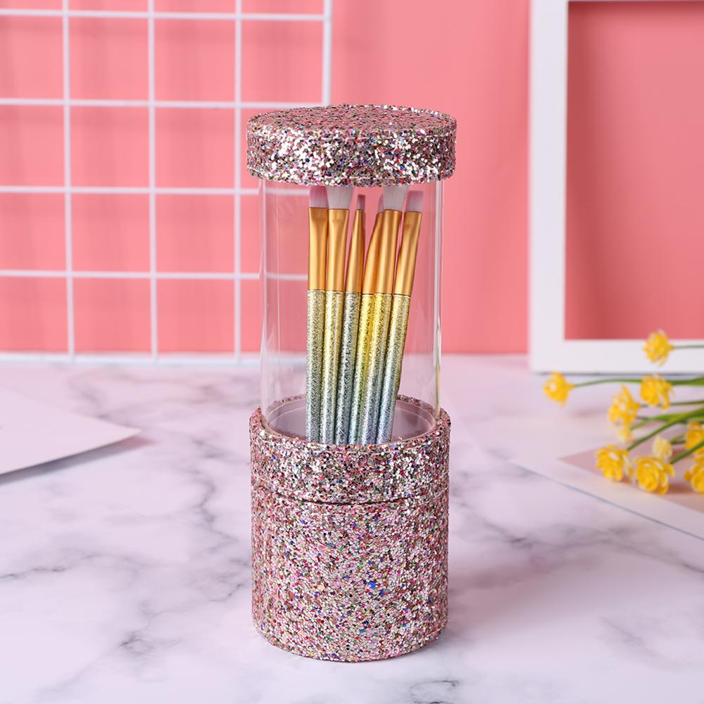 Make-Up Borstel Houder Stofdicht Borstel Make Holder Reizen Draagbare Case Voor Borstel Vrouwen Borstel Organizer Makeup Tools