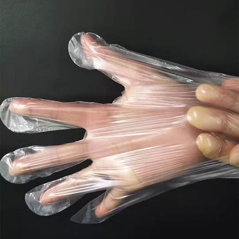 Wegwerphandschoenen Wegwerp Plastic Handschoenen Koken Keuken Accessoires Transparant Groen Handschoenen 500 Pcs Boxed Keuken