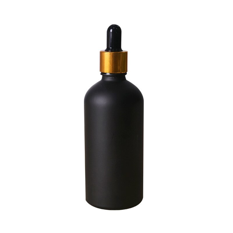Bottle Dropper 5ml-100ML Reagent Eye Dropper Black Glass Aromatherapy Liquid Pipette Essential Oil Refillable Bottles