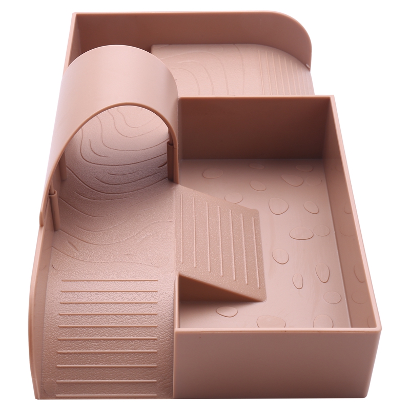 Creation Core Deluxe Turtle Lagoon With Basking Ramp Box Reptile Habitat For Tortoise Amphibious Aquariums Tank